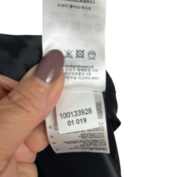 NWT BROOKS BROTHERS Women's Navy Blue Geometric Pattern Sheath Midi Dress 10 - Picture 13 of 13